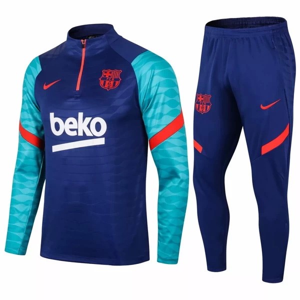 Chandal Barcelona 2021/22 Azul Verde Rojo